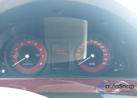 2008 Pontiac G8 Gt из США, поврежденный, VIN 6G2EC57Y08L148981